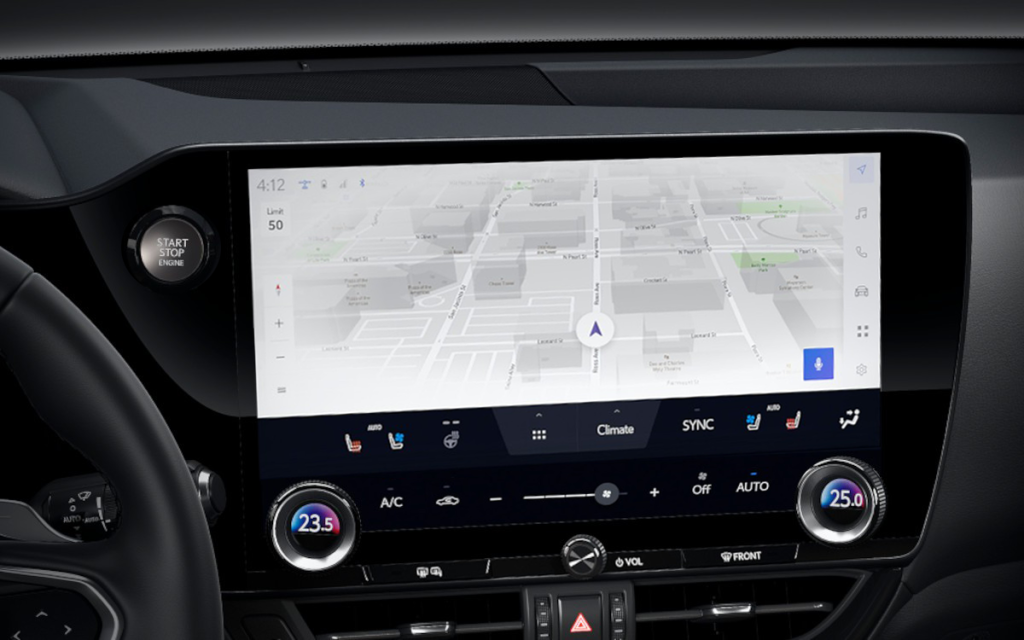 Màn hình trung tâm 14 inch