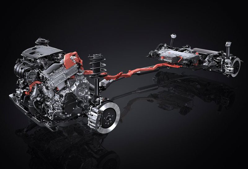 Hệ thống truyền động Hybrid trên Lexus RX350h Luxury