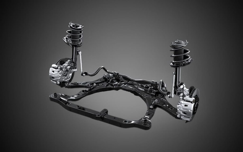 Hệ thống treo trên Lexus NX350h