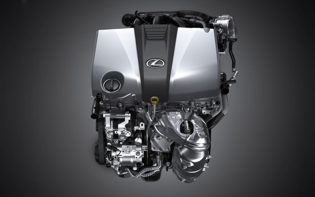 Động cơ xe Lexus ES250 F-Sport 2024