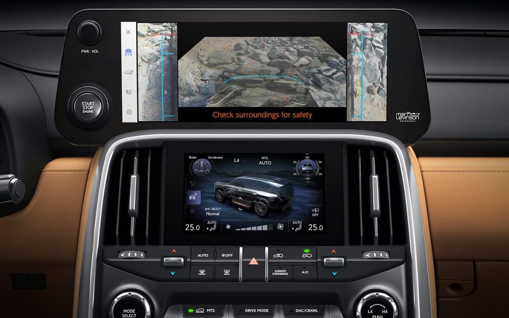 Hệ thống điều hòa tự động 4 vùng độc lập