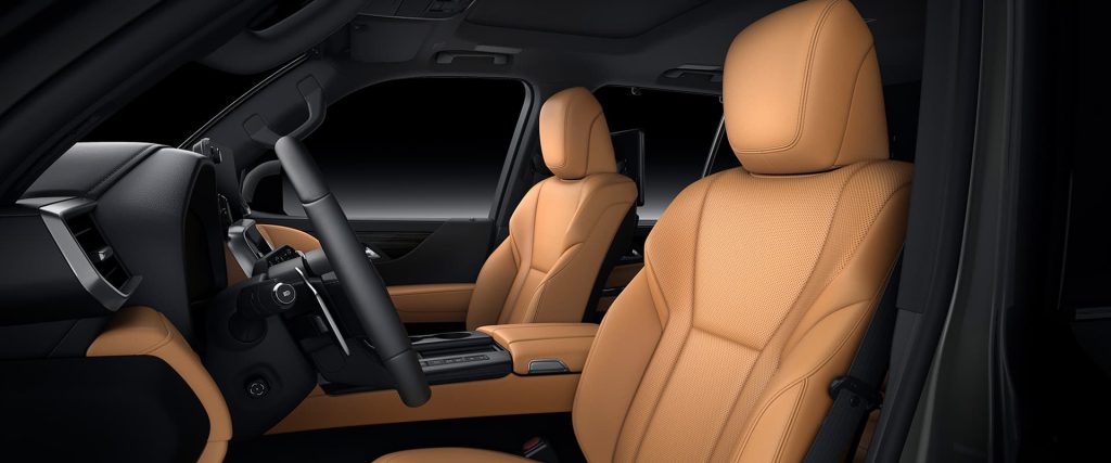 Ghế ngồi được bọc da Semi-aniline cao cấp