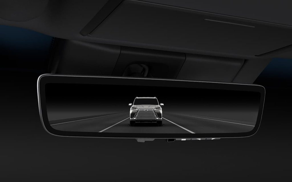 Gương chiếu hậu trong xe Digital