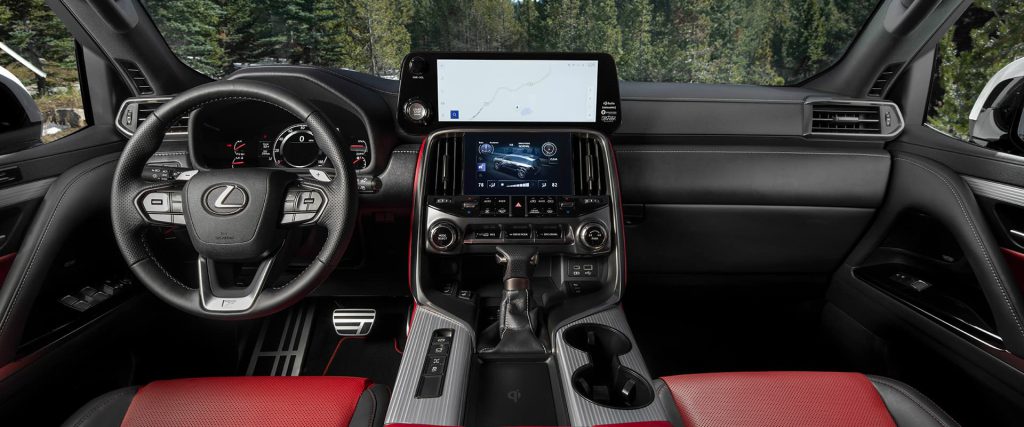 Khoang cabin Lexus LX600 F-Sport 2024
